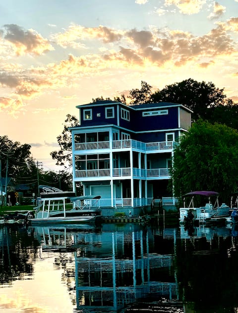 Stunning 3-Story Lakehouse