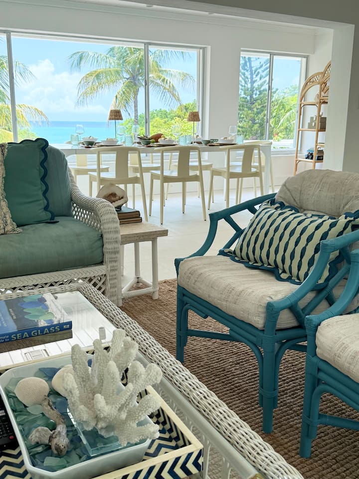 Private Waterfront Beach Oasis - Coco Plum Hill - Bahamas