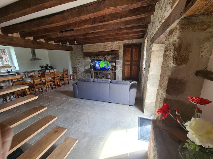 Maison Avec 5 Lits Doubles - Creuse