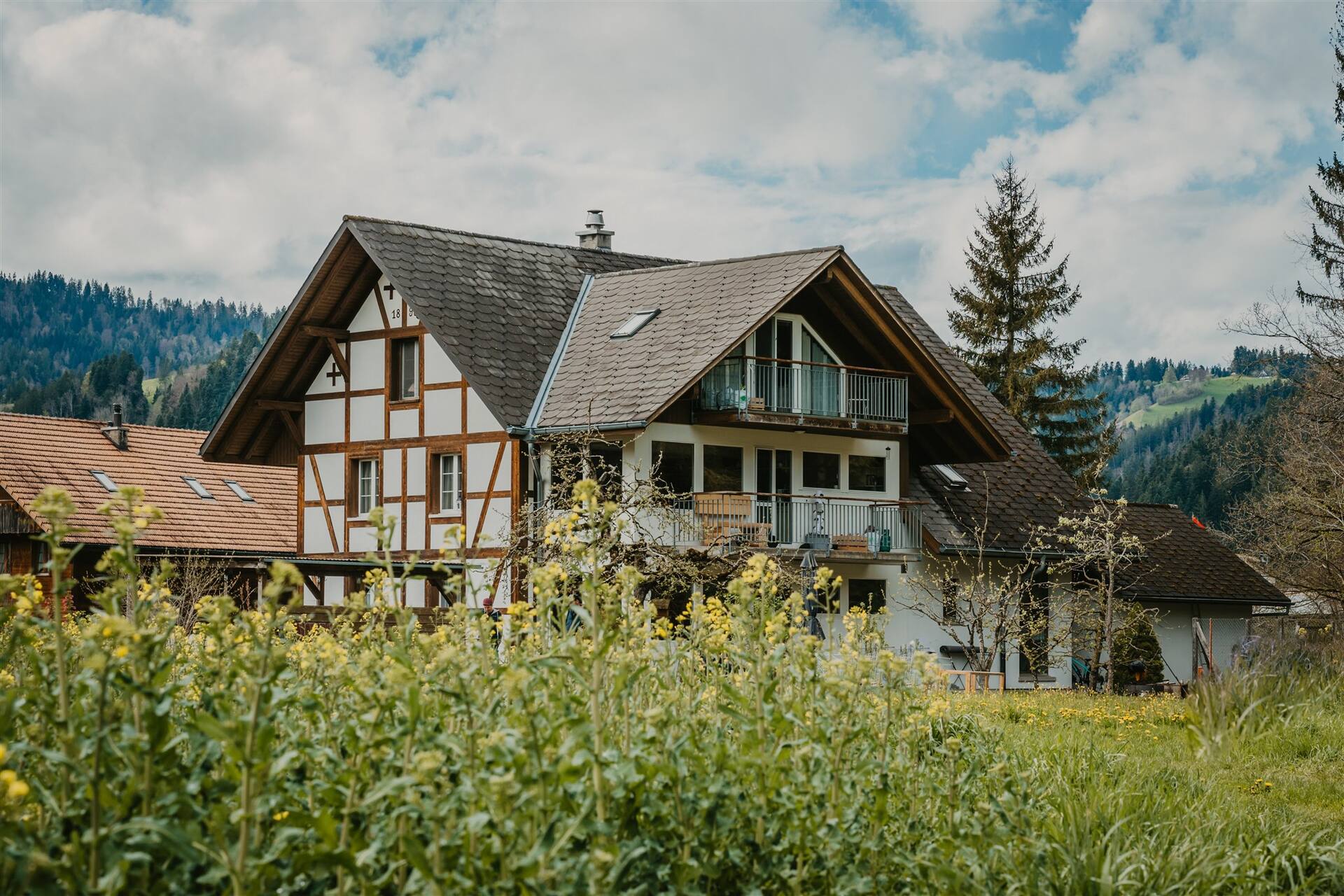 Apartment on the edge of the forest, on the Emme In the Emmental