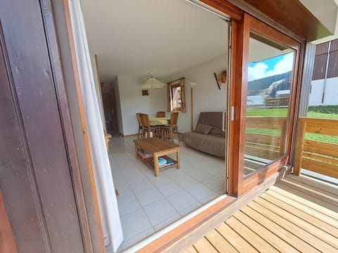 Successful Airbnb property: Apartment in the heart of the Saisies resort in Hauteluce