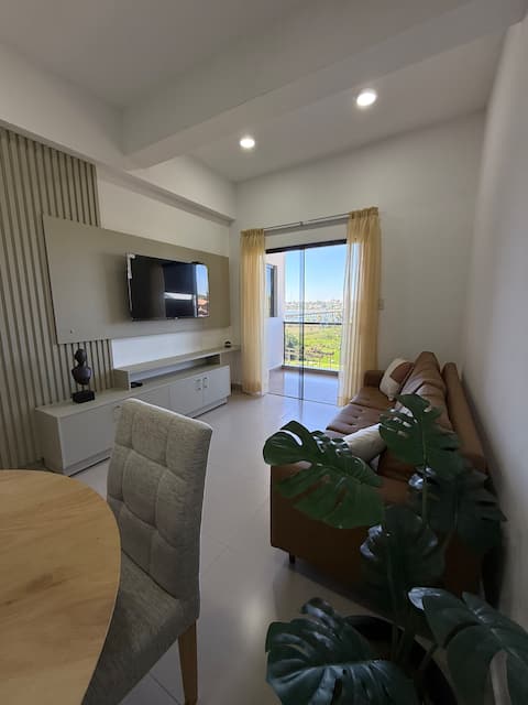 Apartment overlooking the river