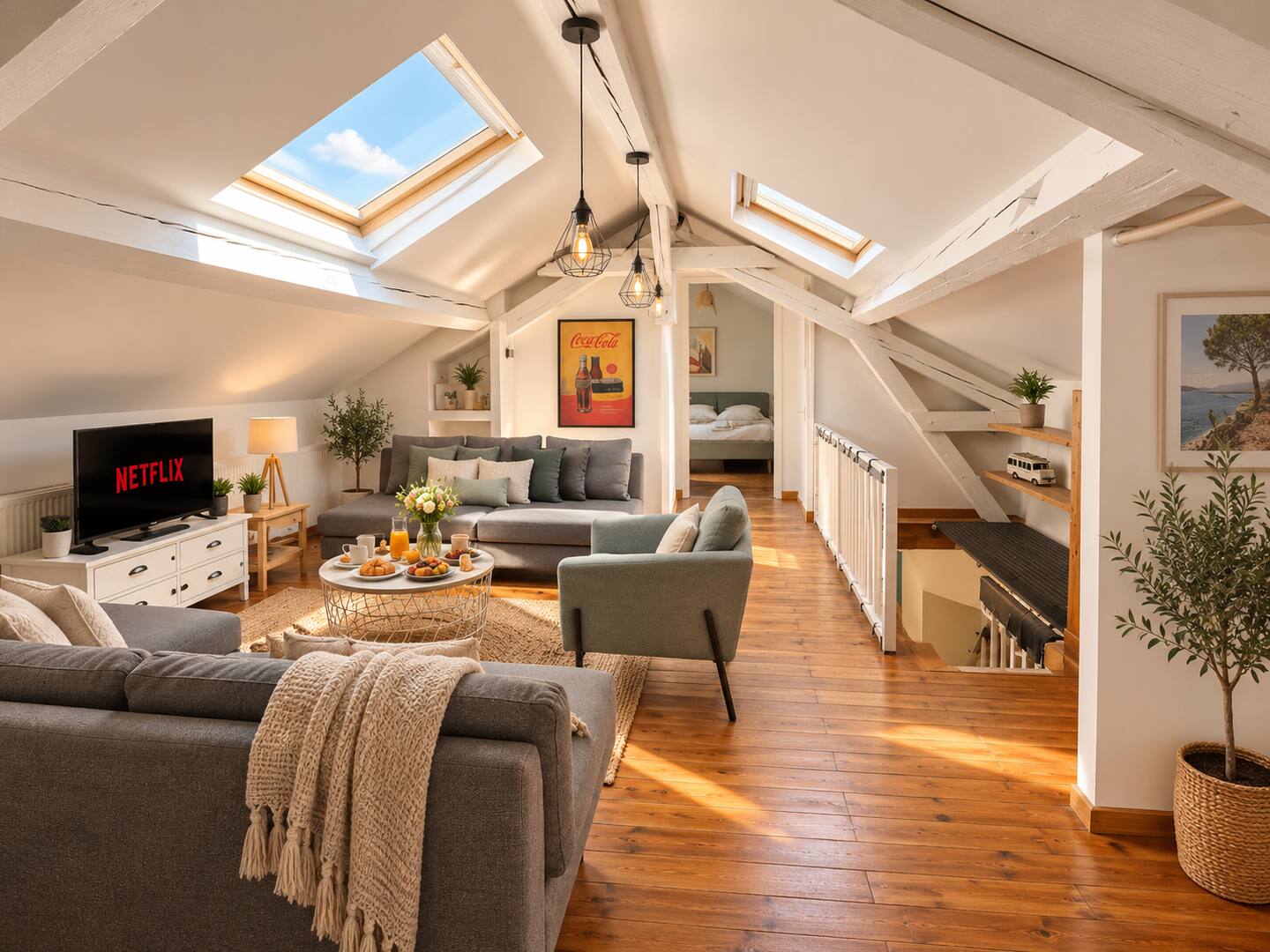 Loft le Sommet — Duplex Lumineux, Parking, Clim' — Grenoble