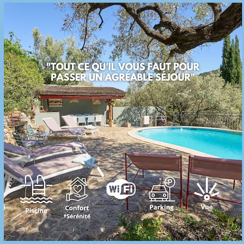 Provencal Charm Les Amandiers Pool & Animals