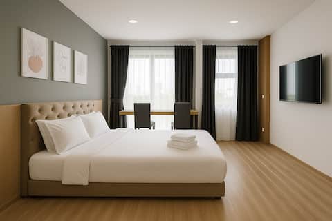 3BR max 9pax near MRT Ratchada. Good for group