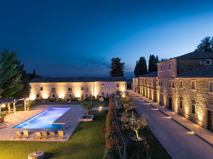 Borgo Ariano 5 Appartement Avec Piscine - Volterra