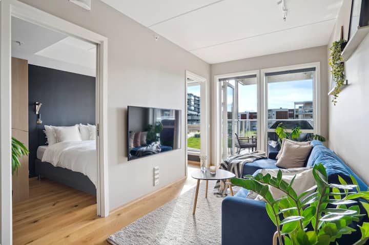 Modern Apartment With Balcony - Tromsø
