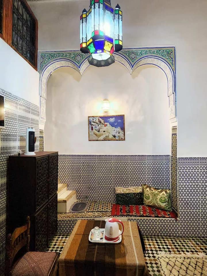 Authentic Riad Stay Charming Room In Fez Medina - Fes