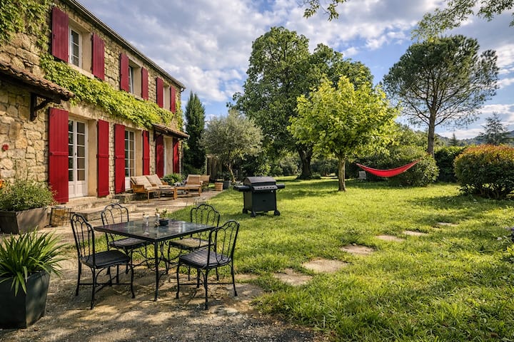 Grande Maison Familiale 11 Pers Avec Jardin-drôme - Loriol-sur-Drôme