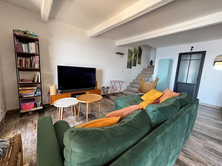 Maison 3 Pièces Vue Mer Piscine - Théoule-sur-Mer