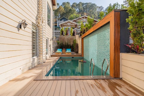 Ultra 3-BHK Villa W/ Pool, Jacuzzi & Steam Room