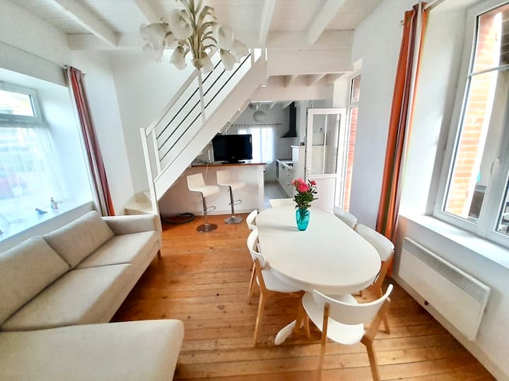 Belle Maison Avec Terrasse Vue Mer - Familiale - Gouville-sur-Mer