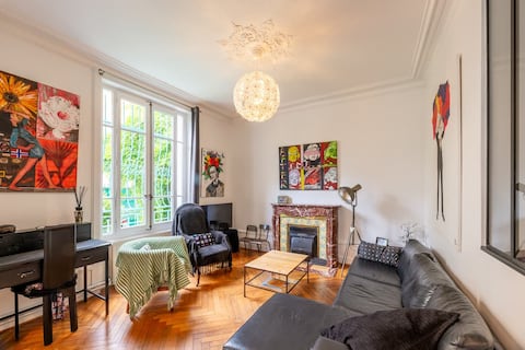 Top Airbnb: House with garden & parking – heart of Croix-Rousse in Lyon