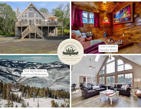 Sleeps 20! Karaoke, Game Room, Near Ski Slopes