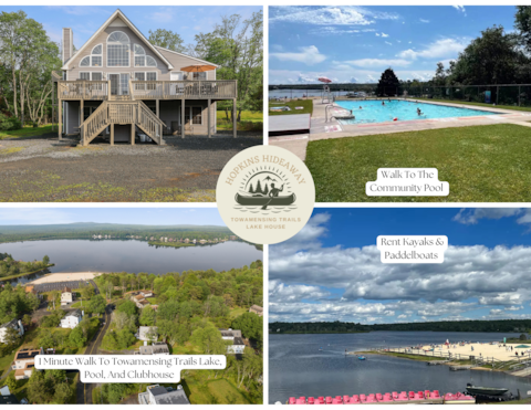 Ultimate Lakehouse, Walk To Beach, Pool, Sleeps 20