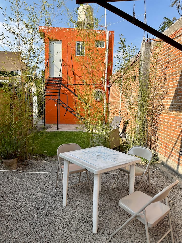 Loft | 2 Camas | Jardín | Cochera | Pet Friendly - Puebla