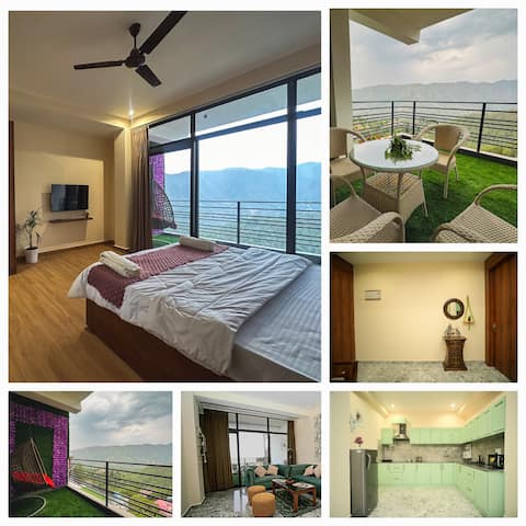 Kasauli•hill top View|heated•Parking•Café|pet•Lift
