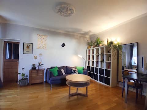 Successful Airbnb property: Cozy apartment in the heart of the island with parking in Île De Nantes
