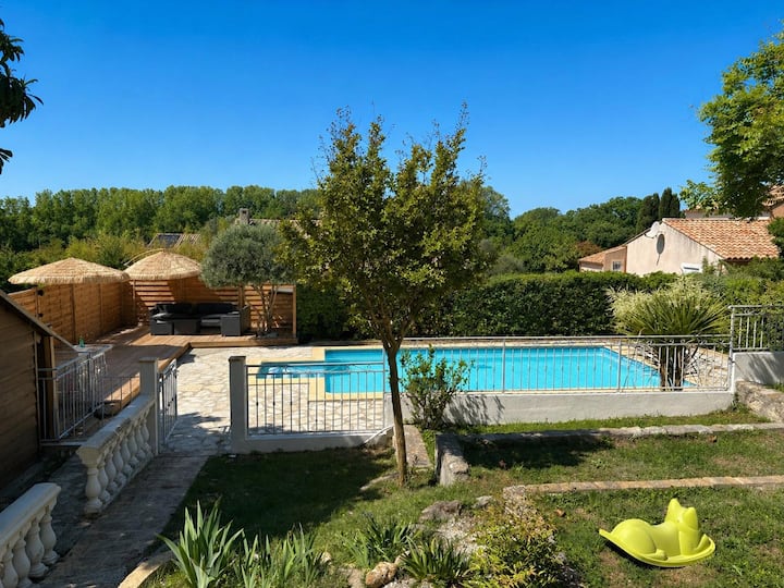Villa Nature Avec Piscine - Sommières
