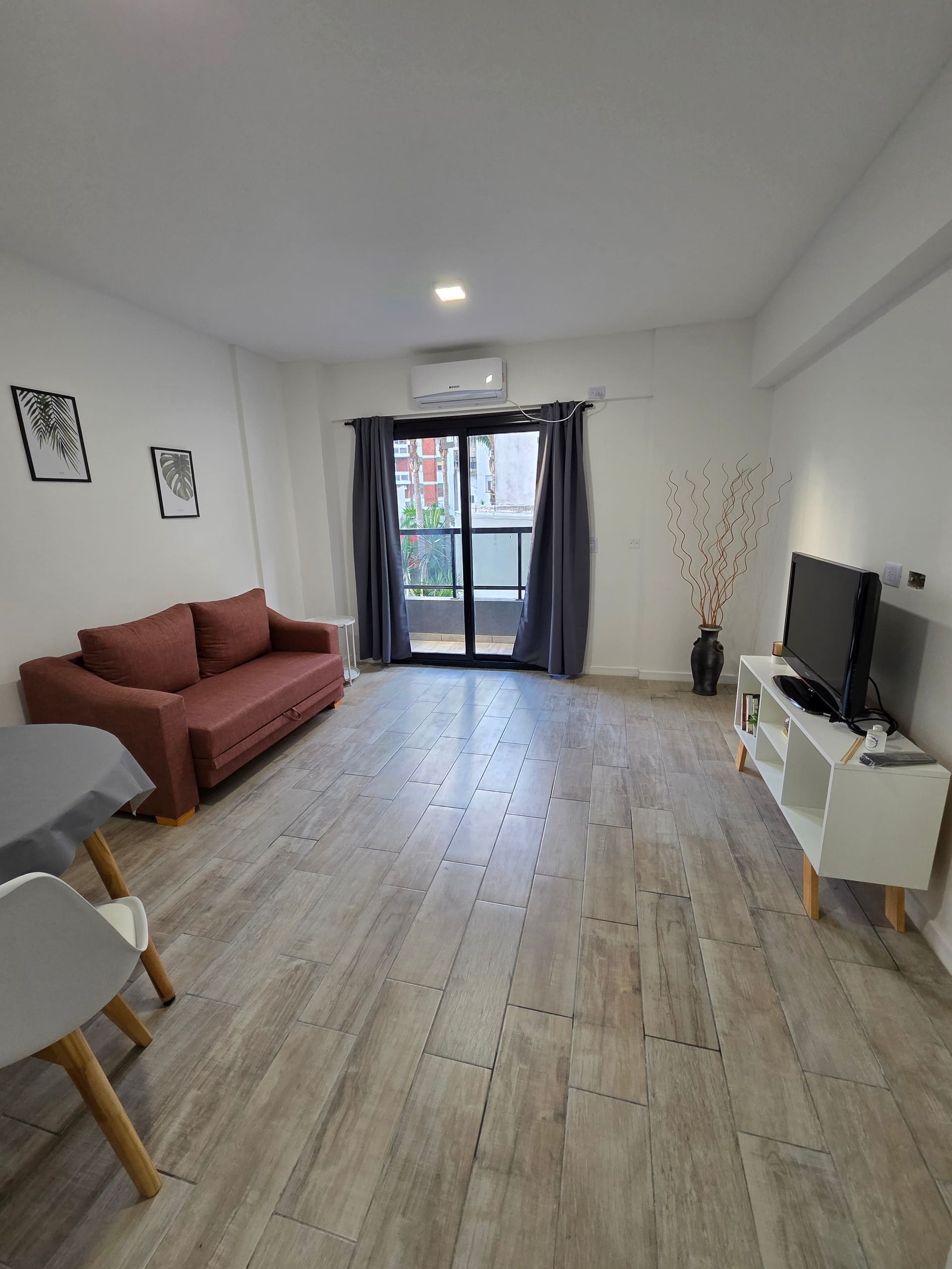 A bright and modern studio