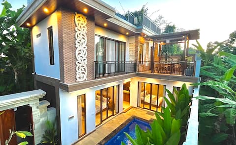 Yasana Jineng 2: Clean 3 BR,Balcony,Rooftop/Paddy