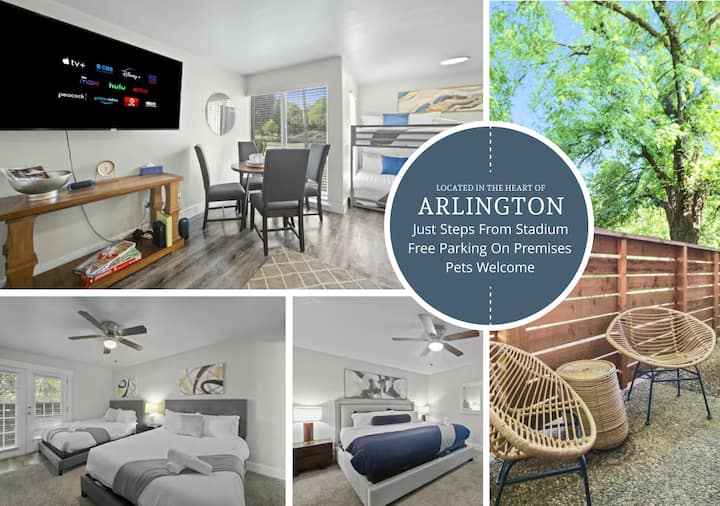 Spacious And Stylish Apartment | At&t Stadium - Arlington, TX