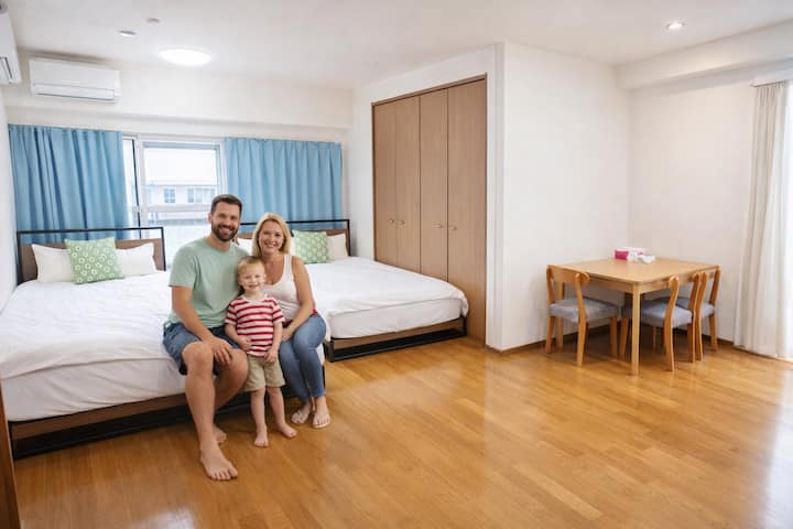 Sakura Journey - B&b Apartment 2, Double Bed Apartment 702 - Shinagawa Station