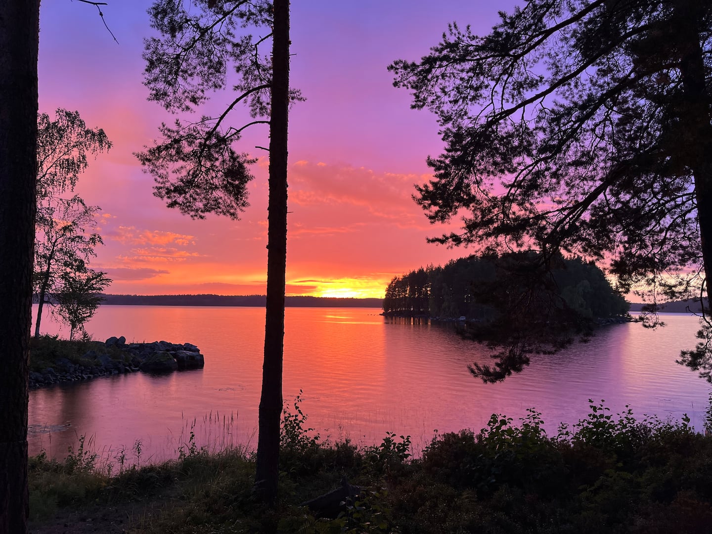 Idyllinen Hirsimökki Ympärivuotiseen Käyttöön 4