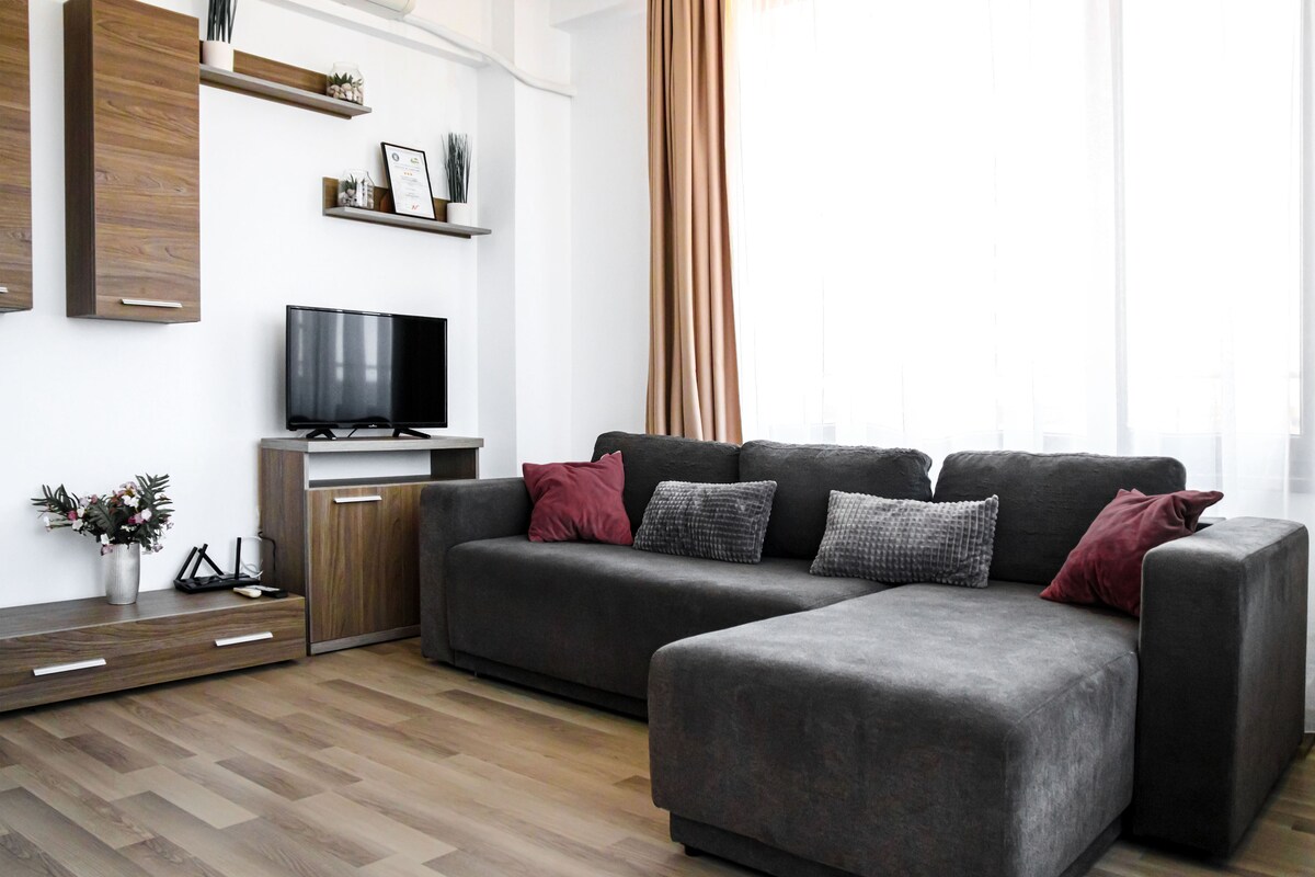Aqua Vista Nuba - Sea View Apartment — Apartament — închiriere de vacanță cu vedere la mare în Constanța, Romania, Constanța, România — fotografia 8 a proprietății | Aqua Vista Rentals