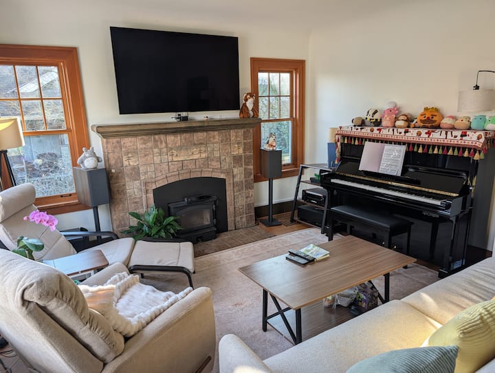 Garden View Room In Wallingford W/ Private Bath/ac - Seattle, WA