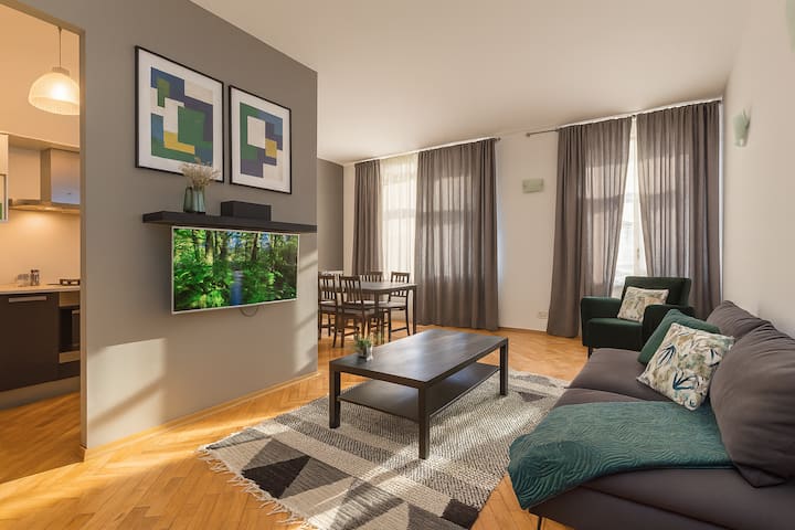 Comfortable 2br Residence In The Heart Of Prague - Praga