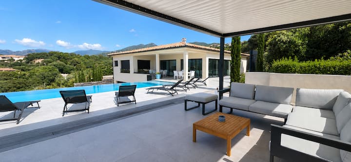 Villa Haut Standing Stella Di Mare Vue Panoramique - Propriano