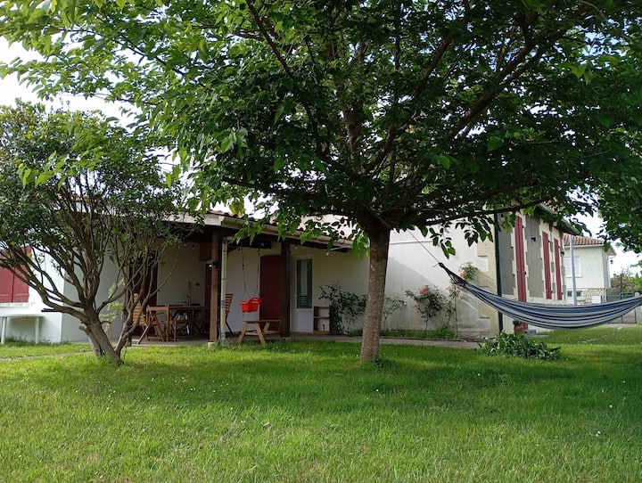 Maison Plein Centre Avec Jardin, 5 Personnes/2ch. - Hourtin