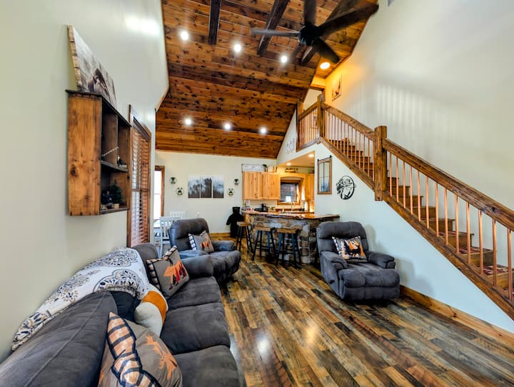 Luxe Cabin|pymatuning|hot Tub|king Suite|fire Pit - Pymatuning State Park (Ohio), Andover