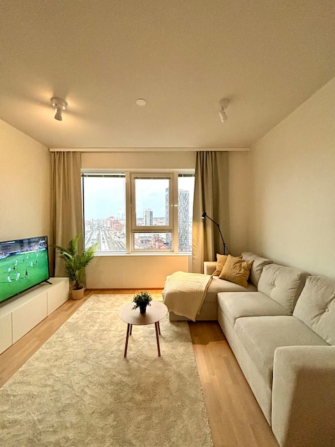 Top performing Airbnb: Modern studio at Nokia Arena in Kalevanharju