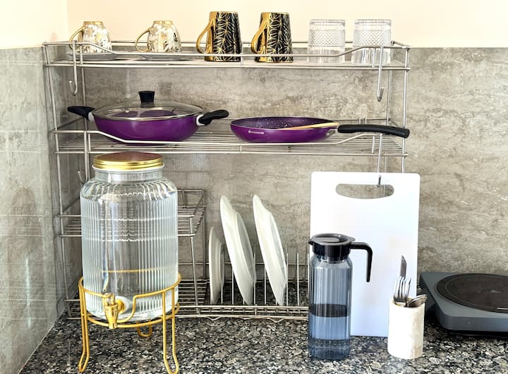 Private Rooftop | Entire Terrace, Kitchen & Swing - Chandigarh