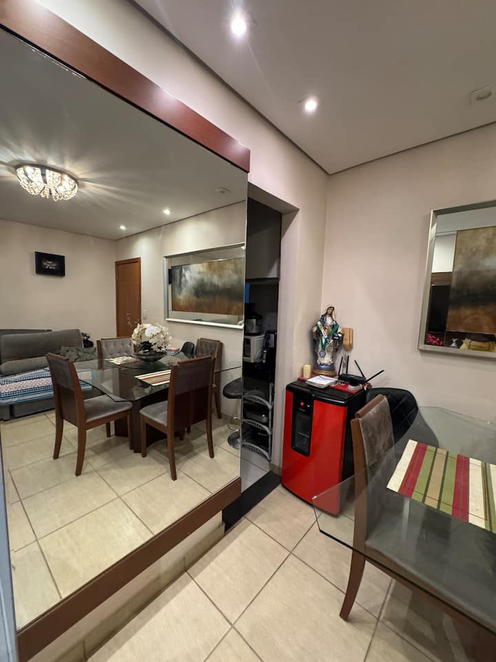Apartamento 2 Quarto C/ Garagem P 4 Pessoas, Lindo - Itabira