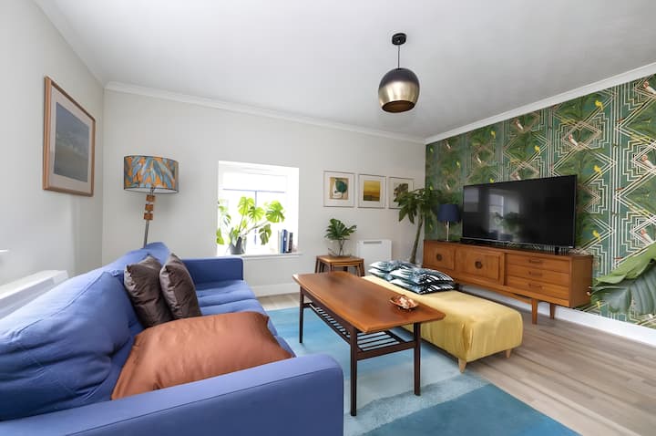 3br | Mid-century Near City Centre W/ Free Parking - Édimbourg