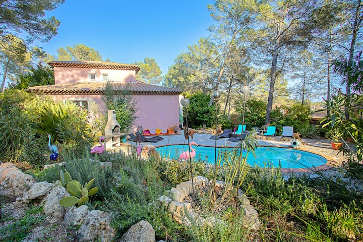 Villa Authentique Dans La Campagne Varoise - Les Arcs