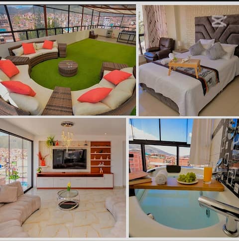 Luxury Triplex Penthouse with an Incredible View and a Barbecue