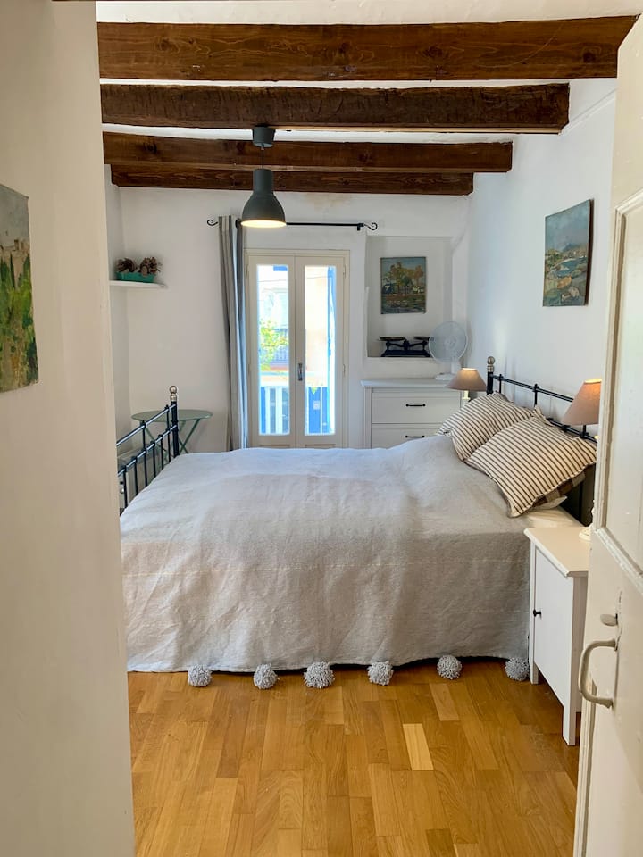 Chumba cha kulala kwenye ghorofa ya 1.