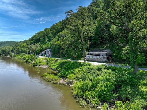 "The Riverfront Serenity Lodge"