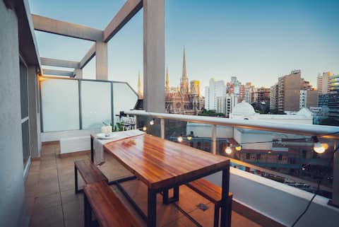 2 bedroom apartment with a view in Córdoba