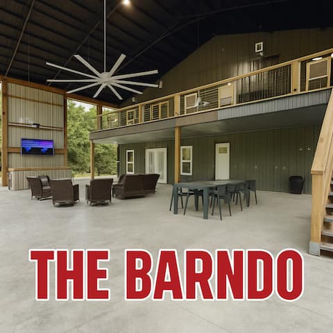 3 Rivers Patio Paradise Barndominium- 2 Full Units