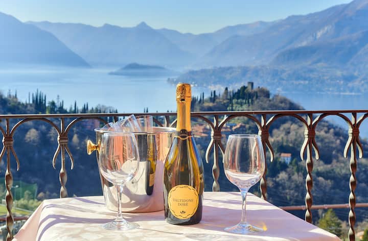 Villa Fragola - Vista Lago E Giardino Privato - Varenna