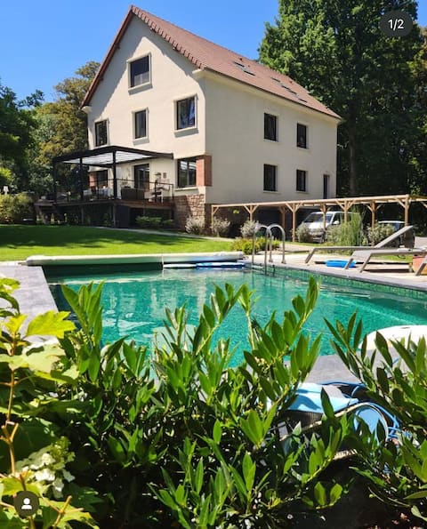 Villa in a magical setting