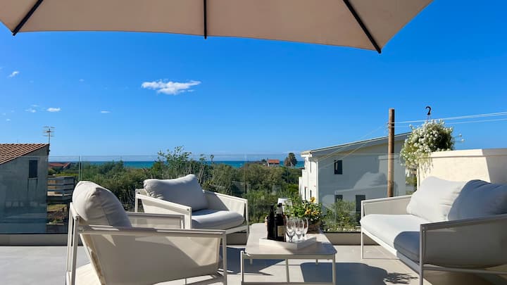 Villa Scirocco : 4 Chambres, Jardin & Proche Mer - Campofelice di Roccella