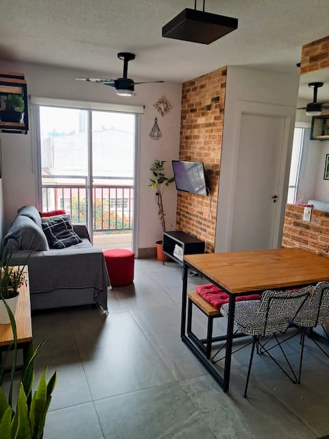 Top performing Airbnb: Cozy apartment in Bom Retiro in Bom Retiro