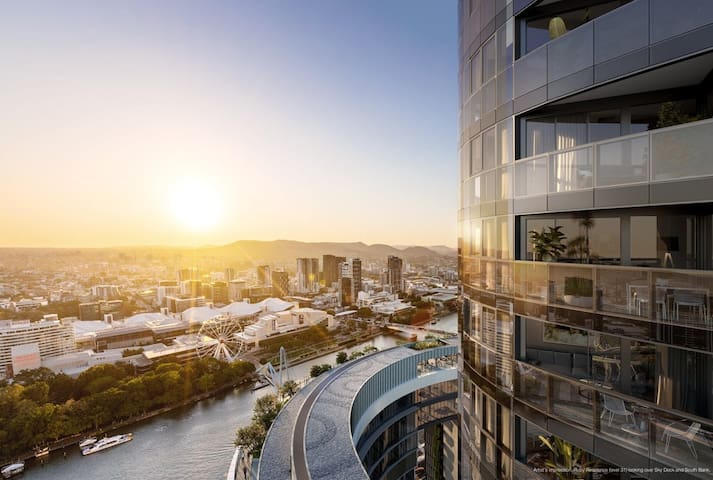 Luxury in Queens Wharf with car park