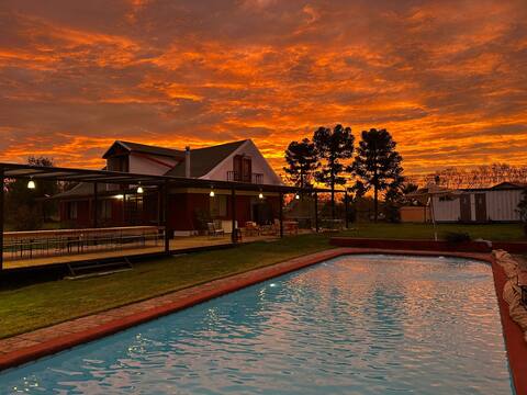 Country house with a pool